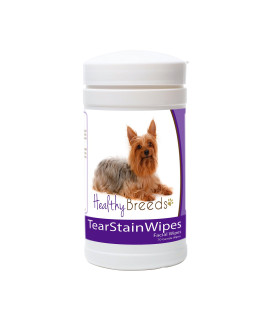 Healthy Breeds Silky Terrier Tear Stain Wipes 70 count