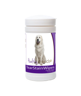 Healthy Breeds great Pyrenees Tear Stain Wipes 70 count