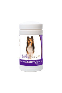 Healthy Breeds Shetland Sheepdog Tear Stain Wipes 70 count