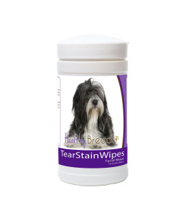 Healthy Breeds Lhasa Apso Tear Stain Wipes 70 count