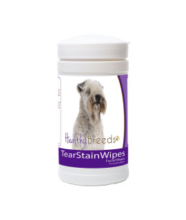 Healthy Breeds Soft coated Wheaten Terrier Tear Stain Wipes 70 count