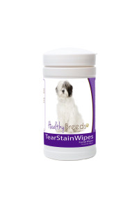 Healthy Breeds Old English Sheepdog Tear Stain Wipes 70 count