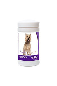 Healthy Breeds cairn Terrier Tear Stain Wipes 70 count