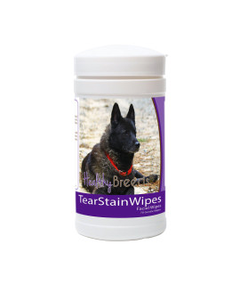 Healthy Breeds Norwegian Elkhound Tear Stain Wipes 70 count