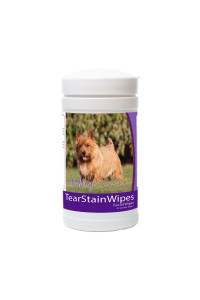 Healthy Breeds Norwich Terrier Tear Stain Wipes 70 count