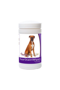 Healthy Breeds Boxer Tear Stain Wipes 70 count