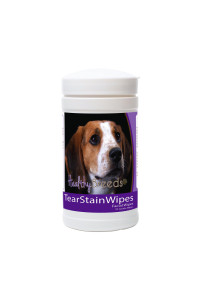 Healthy Breeds American English coonhound Tear Stain Wipes 70 count