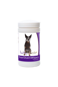 Healthy Breeds Australian cattle Dog Tear Stain Wipes 70 count