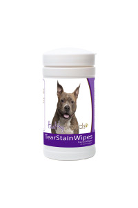 Healthy Breeds American Staffordshire Terrier Tear Stain Wipes 70 count