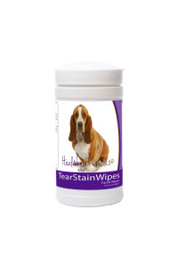 Healthy Breeds Basset Hound Tear Stain Wipes 70 count