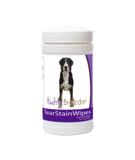 Healthy Breeds greater Swiss Mountain Dog Tear Stain Wipes 70 count