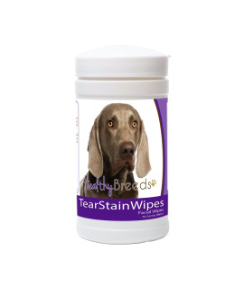 Healthy Breeds Weimaraner Tear Stain Wipes 70 count