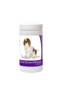 Healthy Breeds Japanese chin Tear Stain Wipes 70 count