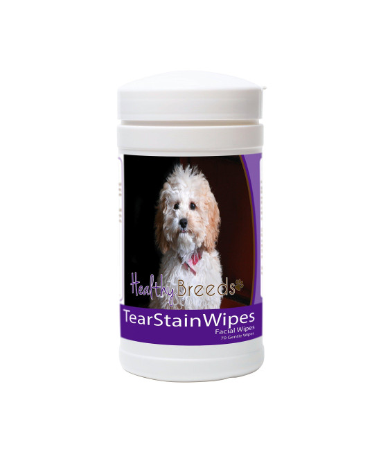 Healthy Breeds cockapoo Tear Stain Wipes 70 count