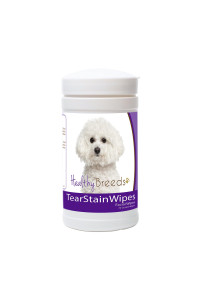 Healthy Breeds Bichon Frise Tear Stain Wipes 70 count
