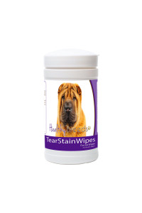 Healthy Breeds chinese Shar Pei Tear Stain Wipes 70 count