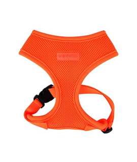 Puppia Neon Soft Harness A, X-Large, Orange