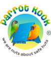 Parrot Kook A Ring of Fleece Bird Toy Medium Perch Swing for Conures African Grey USA