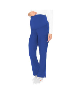 Med couture Womens Maternity Pant, Royal, X-Small Petite