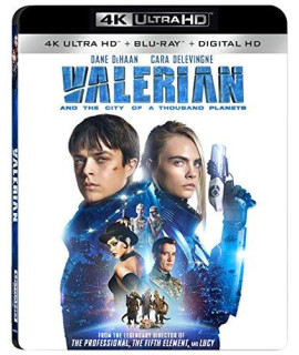 Valerian and the city of A Thousand Planets 4K Ultra HD Blu-Ray] 4K UHD]