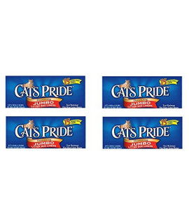 Cats Pride Drawstring Jumbo Litter Box Liners, 15 Count (4 Pack (15 Count))