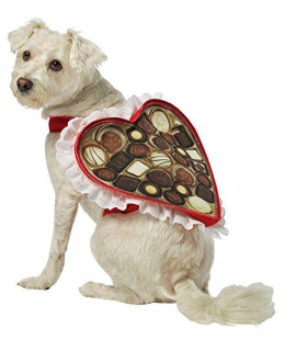 chocolate Box Outfit Funny Theme Fancy Dress Puppy Halloween Pet Dog costume S