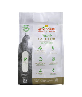 Almo Nature Natural Cat Litter 100 Plant-Based 10 Lb, 77
