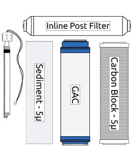 RO Zoi gamma 6-stage Pure Filter Kit (incl. UV bulb)