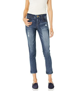 Democracy womens Absolution crop Jeans, Authentic Blue, 10 US
