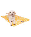30" Fusion Yellow Crate Dog Bed Mat By Majestic Pet Products