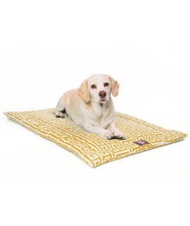 24 Towers citrus Yellow crate Dog Bed Mat By Majestic Pet Products