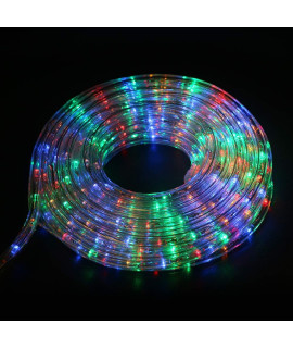 Ainfox LED Rope Light, 50Ft 540 LEDs LED Strip Lights inOutdoor Waterproof Decorative Lighting Kit (colorful)