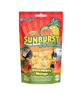 Higgins Sunburst Freeze Dried Fruit Pineapple Mango .5 Ounces