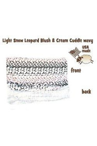 Mirage Pet Product Light Snow Leopard Big Baby Blanket