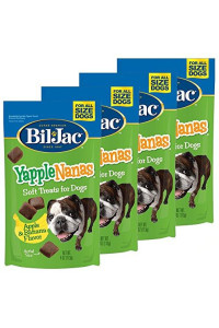 Bil-Jac Yapple-Nanas Dog Treats 4 oz, 4 Pack