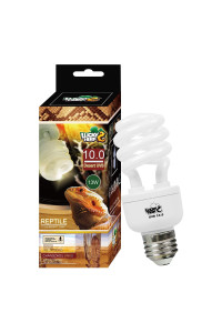 LUcKY HERP Desert UVA UVB Reptile Light Bulb 100 13W compact Fluorescent Lamp