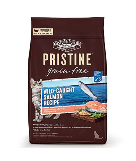 Castor & Pollux Cat Food Dry Gluten Free Salmon, 3 lb