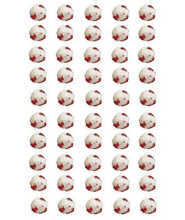 Dingo Goof Ball Bulk Lot Packs Low Fat High Protein Quality Rawhide Dog Treats(Small - 1.5 Inch 50 Goof Balls)