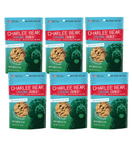 charlee Bear Dog Treat with cheese & Egg (6 Pack) 6 oz Each