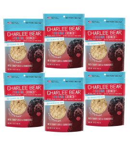 charlee Bear Dog Treats with Turkey Liver & cranberries (6 Pack) 16 oz Each