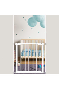 Fairy Baby Narrow Baby Gates For Doorway Stairs Indoor Child Gate For Kid Or Pet Dogs Walk Through Pressure Mounted 3228-3504