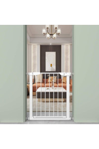 Fairy Baby Narrow Baby Gates For Doorway Stairs Indoor Child Gate For Kid Or Pet Dogs Walk Through Pressure Mounted 2559-2835