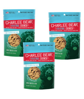 charlee Bear 840235167884 Dog Treat with cheese & Egg (3 Pack)