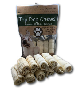 Top Dog Chews Buffalo Beef Cheek Rolls 6 - 10 Pack from
