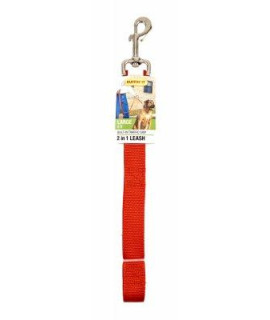 Westminster Pet Products 62888 Pet Expert 2-In-1 Grip Dog Leash 1-In. X 6-Ft. - Quantity 3