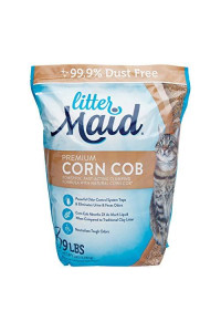 Pack Of 5 - Littermaid Premium 99% Dust Free Natural Clumping Cat Litter, 9 Lb