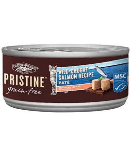 Castor & Pollux Pristine Grain Free Wild-Caught Salmon Recipe (24) 5.5oz cans