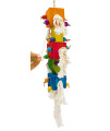 Bonka Bird Toys 1624 Large Tassle Cubes Bird Toy Parrot Toys Cages African Grey Macaw Cockatoo