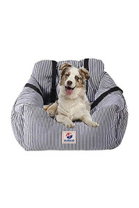 BLOBLO Dog Car Seat Pet Booster Seat Pet Travel Safety Car Seat Dog Bed for Car with Storage Pocket