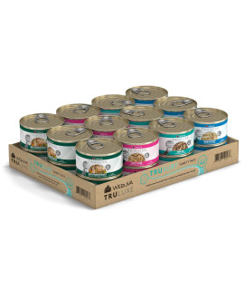 Weruva Truluxe Cat Food, Variety Pack, Trusurf, Wet Cat Food, 3Oz Cans (Pack Of 24)
